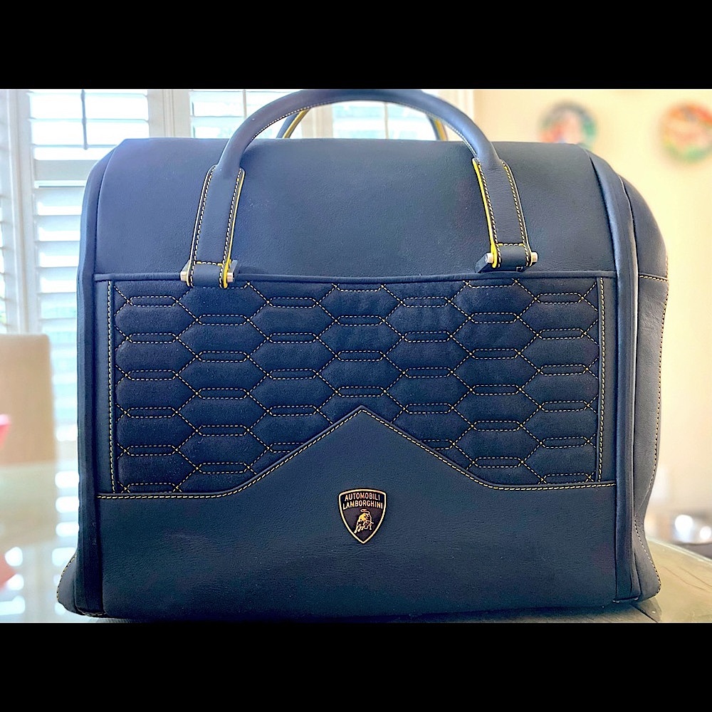 Lamborghini Urus Leather Travel Bag - New